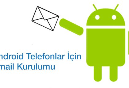 Android için POP3 Mail Kurulumu!